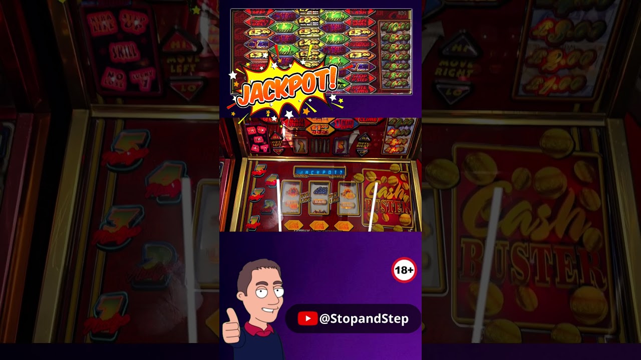 Classic Fruit Machine Skill! Cash Buster in Blackpool