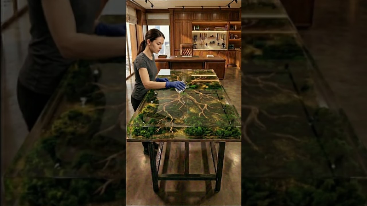 I Turned a Forest Into a Luxury Epoxy Table 🌿