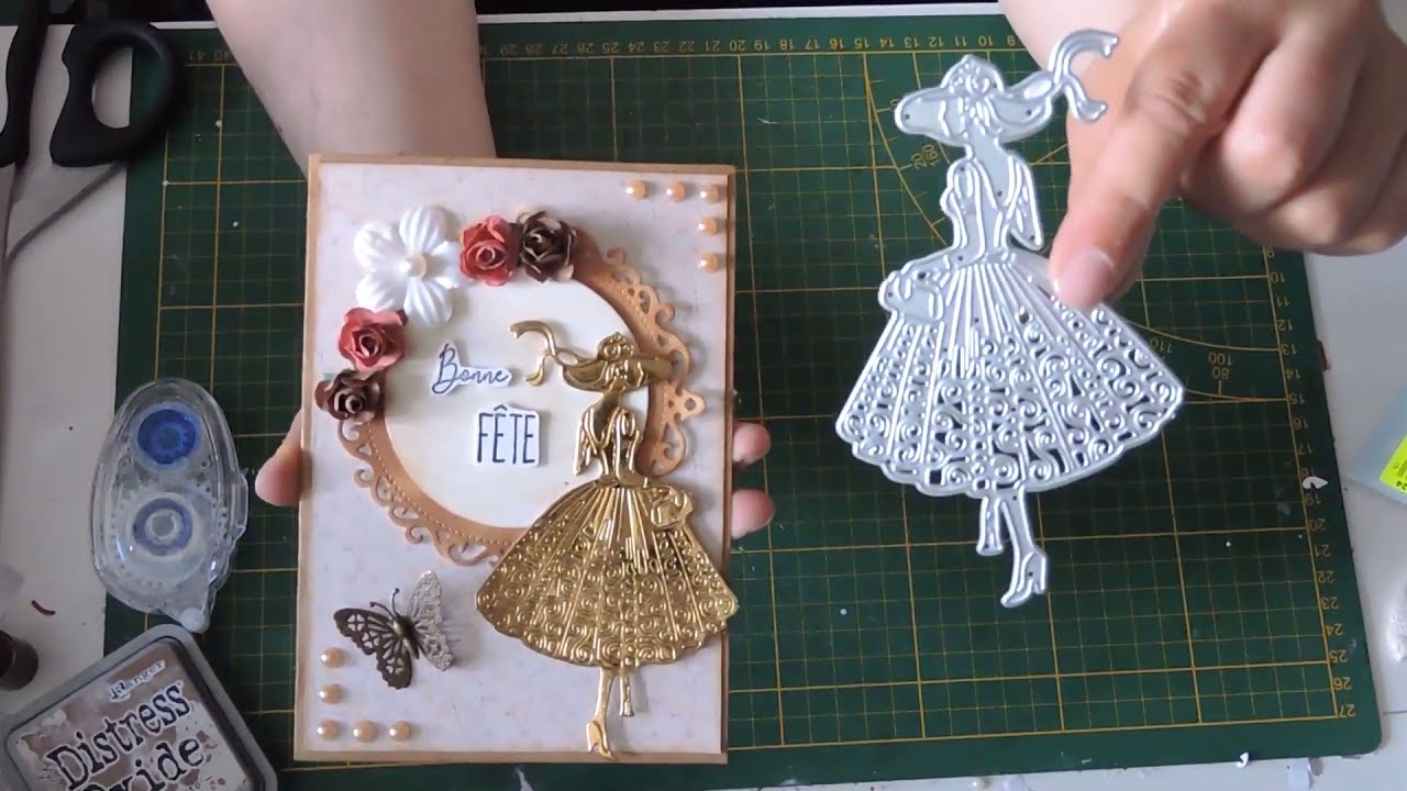 tuto carte vintage inloveart shop