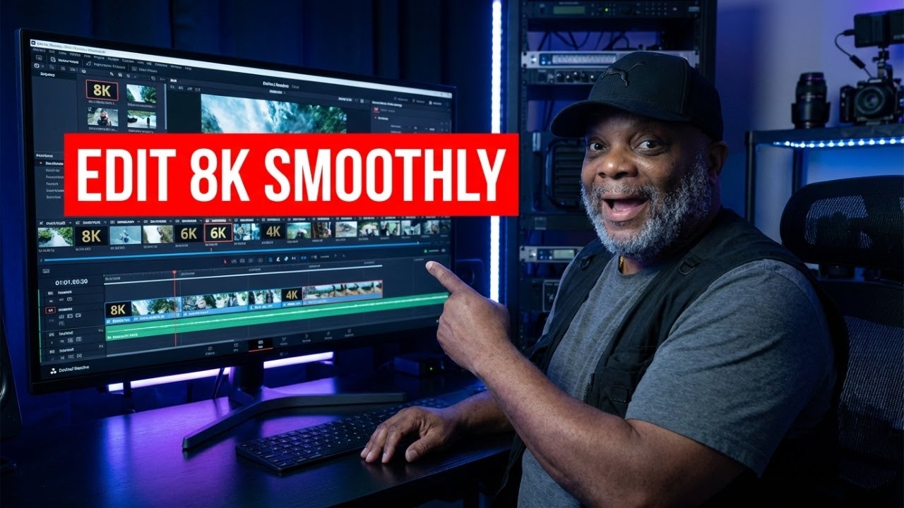 Проблемы с редактированием видео в формате 4K, 6K или 8K? Посмотрите это видео. Испытываете ли вы...