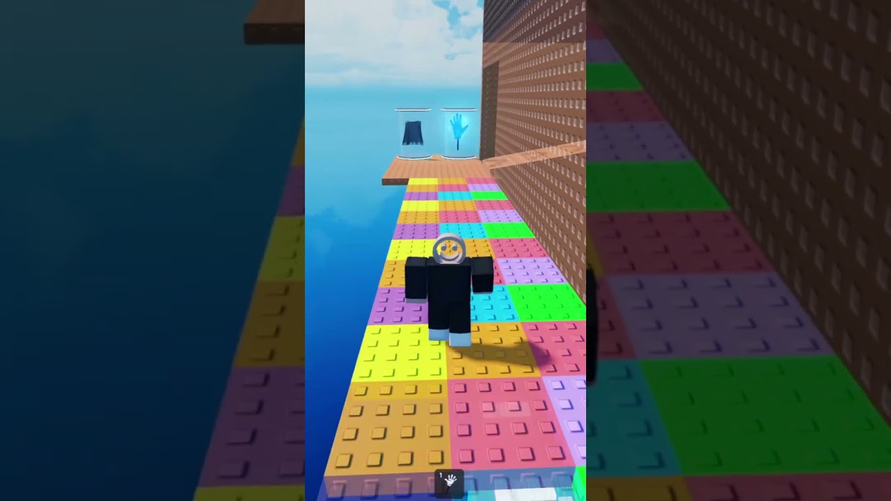 ROBLOX PARKOUR EASY vs NORMAL vs HARD 🤯💀 #roblox #shorts #shortsmemes