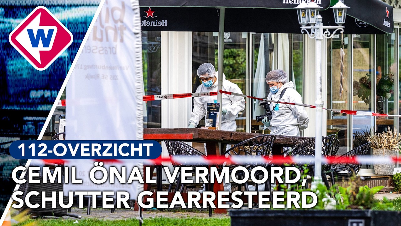 Turk op vol terras doodgeschoten, vermoedelijke schutter aangehouden | 112-overzicht
