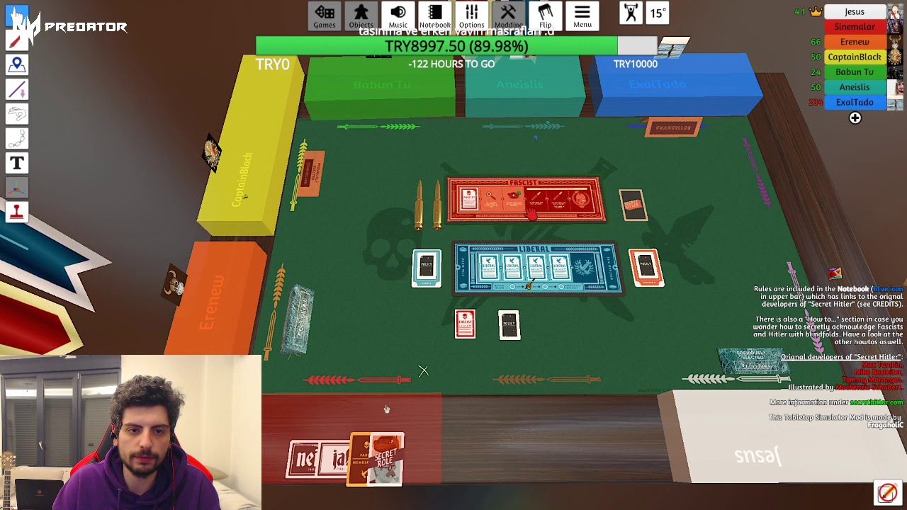 Hype || Kegri Ekiple Secret Hitler Oynuyor! #1 [ 04.04.2020 ]