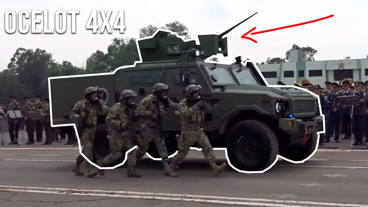 El Nuevo Ocelot Mexicano - Blindado Táctico 4x4