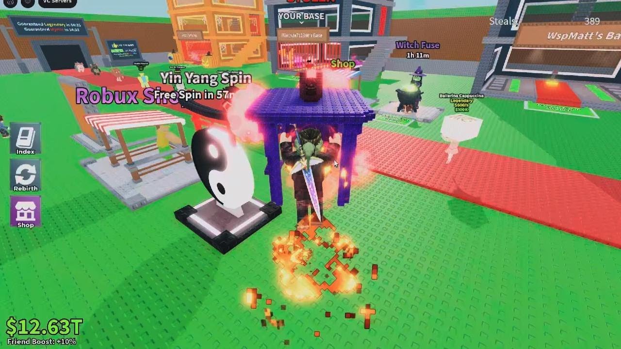 PROTECT UR OWN BASE IN STEAL A BRAINROT