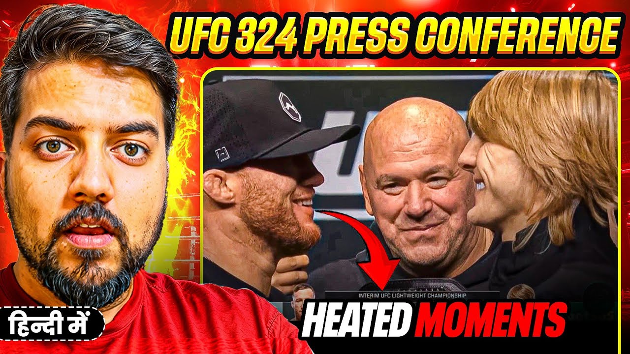 &ldquo;I am NOT Khabib&rdquo; &ndash; Paddy Pimblett BIG Statement | UFC 324 HEATED Presser Explained in हिंदी 🔥