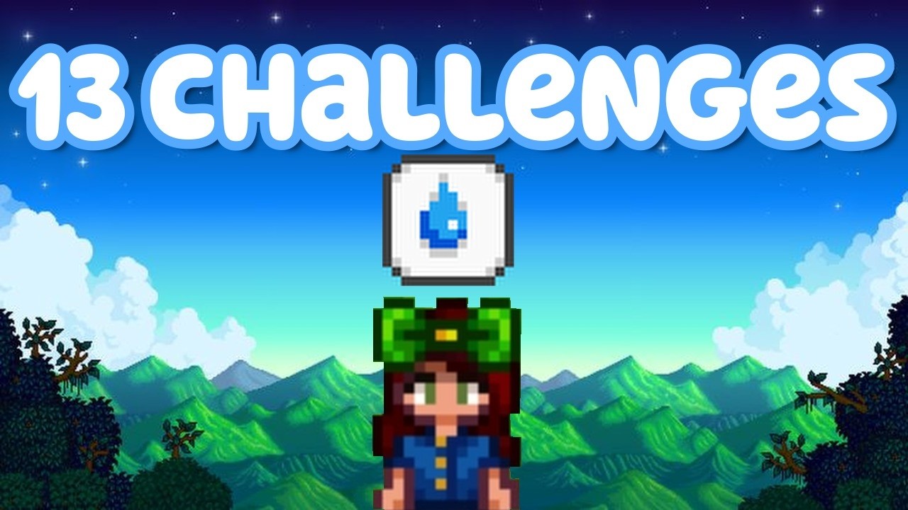 13 Stardew Challenges to NEVER get Bored & Spice Up your game!