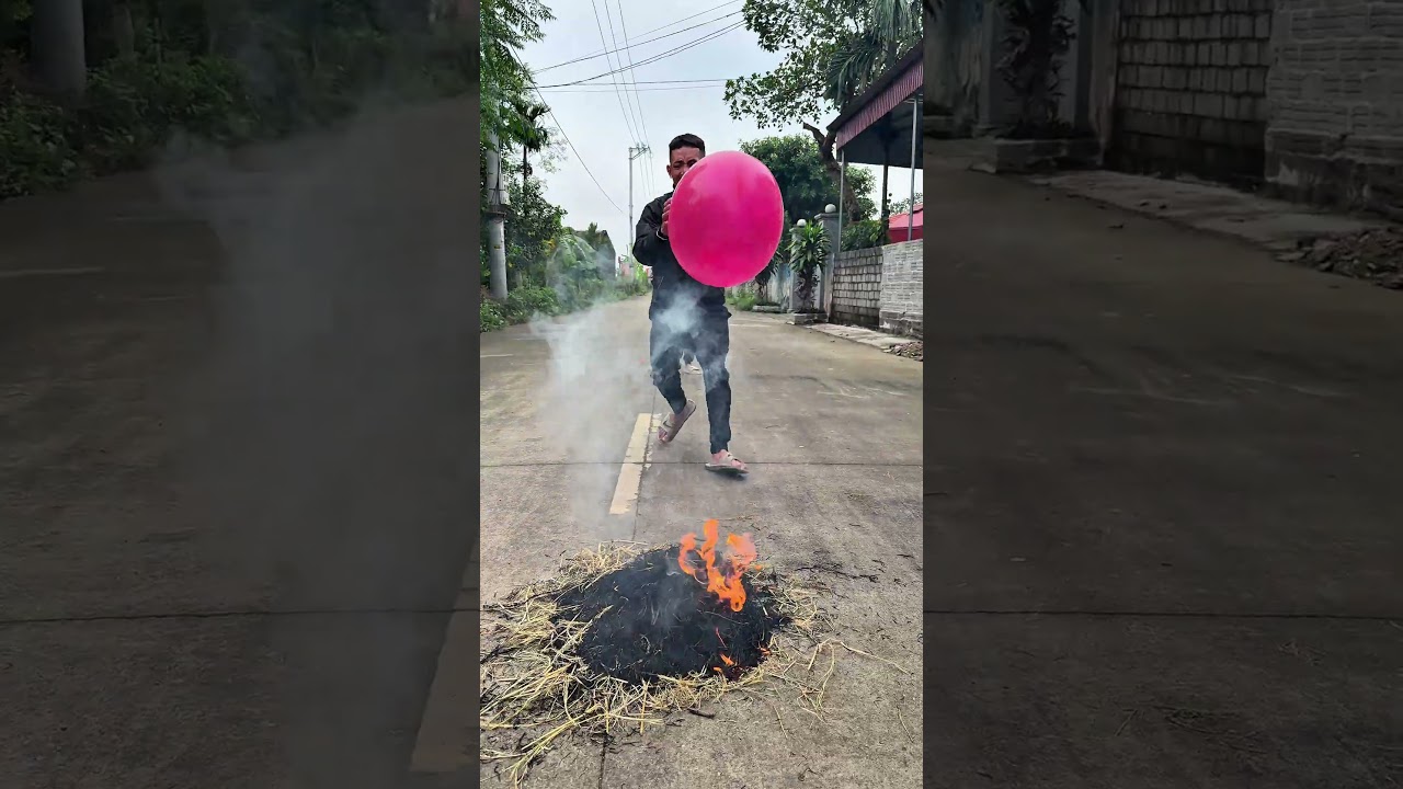 Survival Tip: Using Water to Put Out Fire 💧🔥