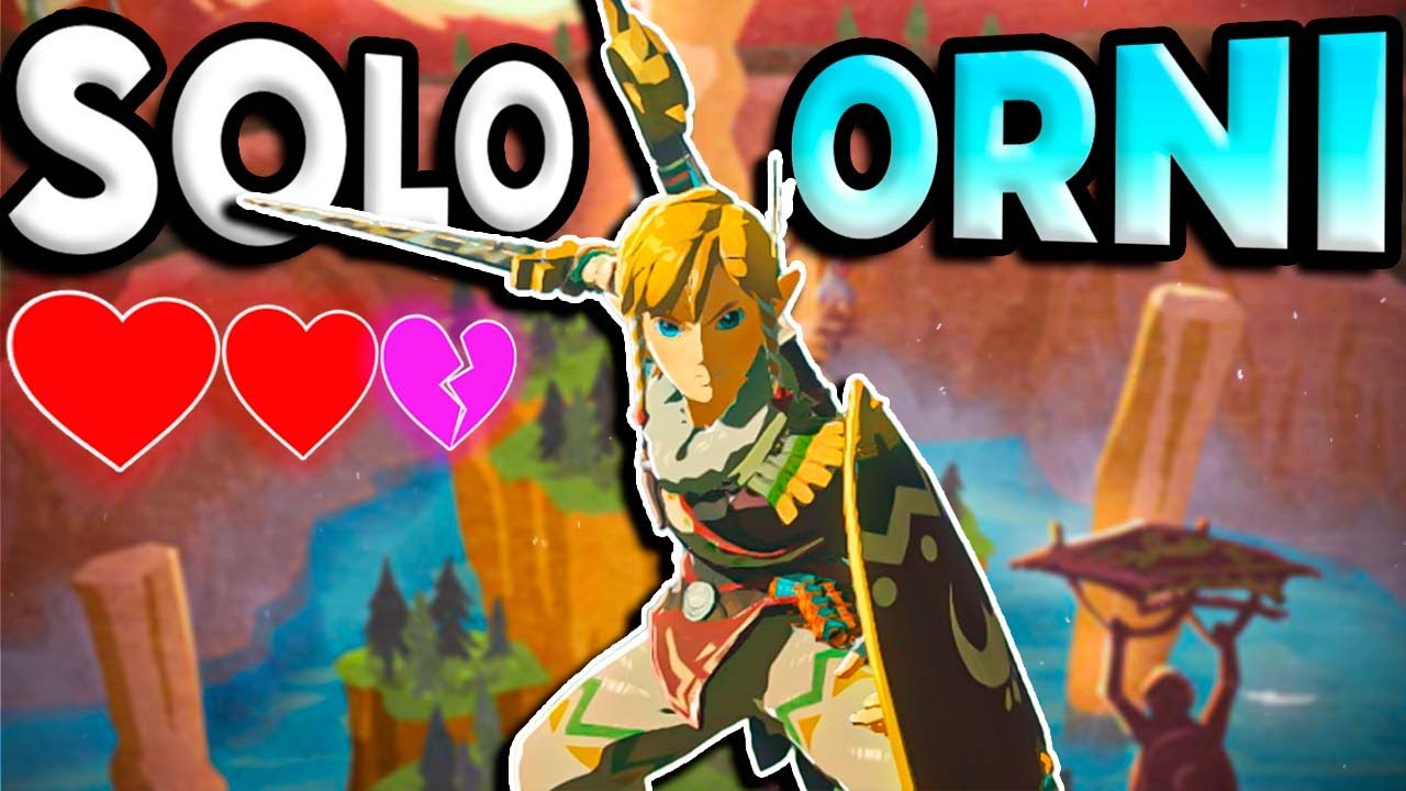Zelda Tears of The Kingdom Pero SOLO Puedo USAR ARMAS ORNI