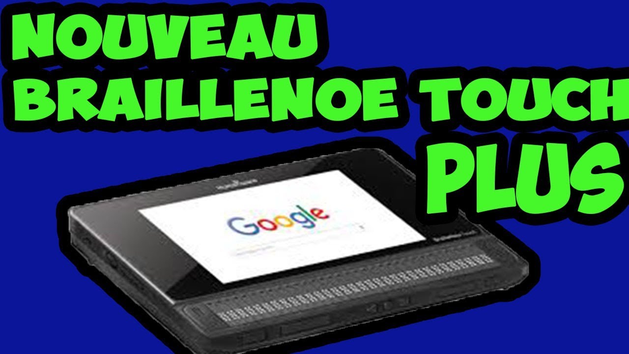 Configuration Première Tablette Android 8.1 BrailleNote Touch Plus Equipé De Google Home Accessible!