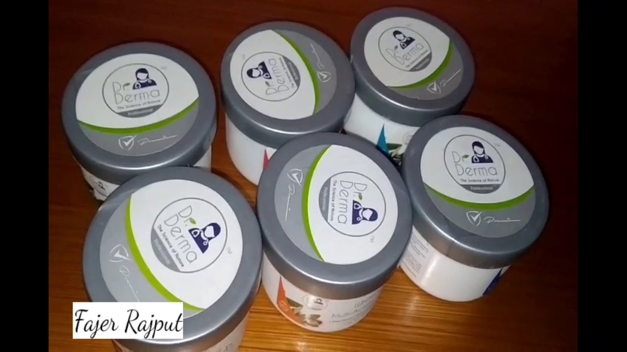 Step by step whitening facial|| Dr. Derma Facial || complete Review😊