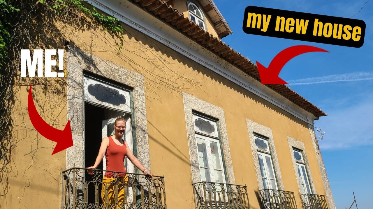 This is the farmhouse I bought in Portugal