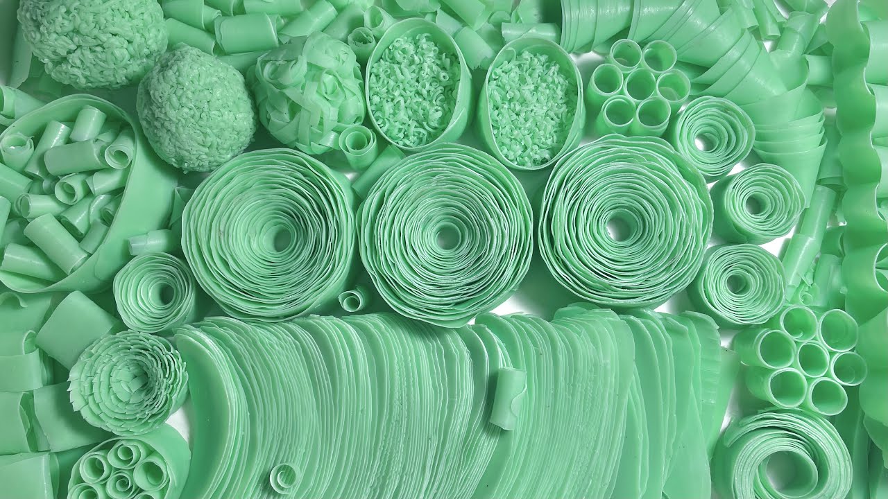 Green set🌿 Soap Cruching | Soap roses plates box ball curl chains🌱💚