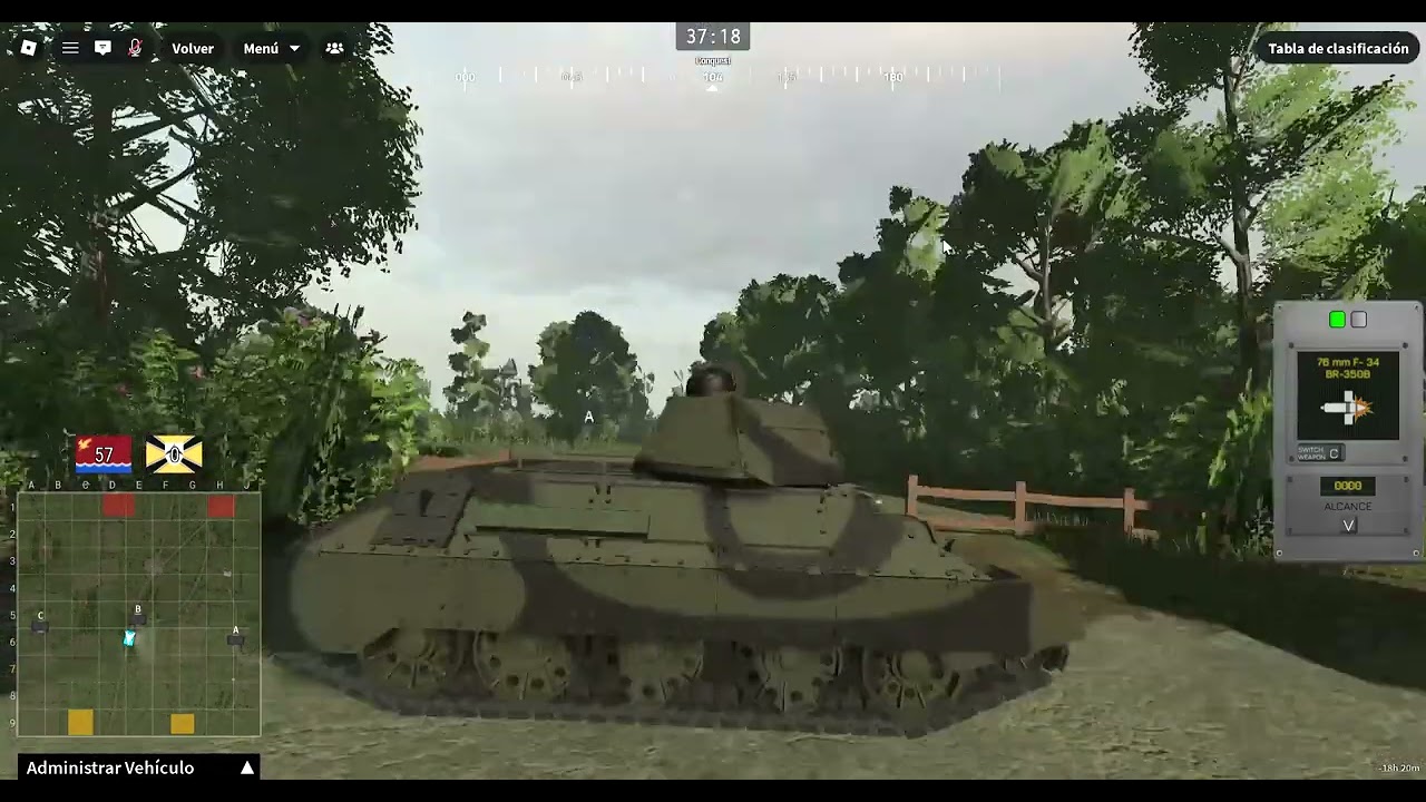 tank fighting scene 2