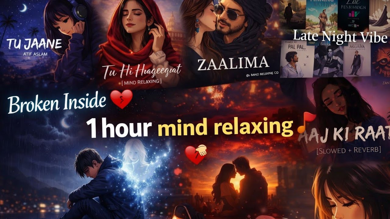 1 Hour Mind Relaxing Music 🌙 Stress Relief & Peaceful Sleep Sounds4AM  AND 5AM 