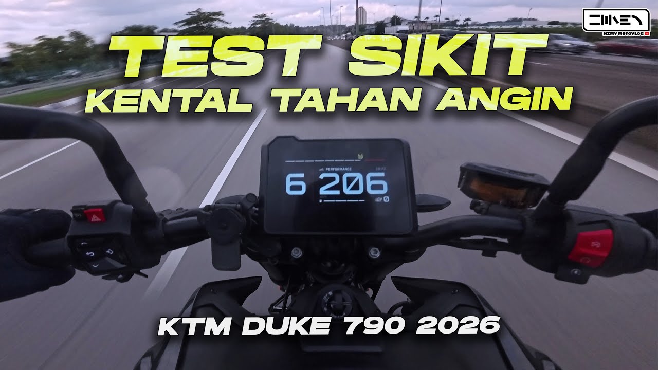 KENTAL TAHAN ANGIN ? KTM Duke 790 Malaysia 2026 Insta360 Ace Pro 2 [4K]