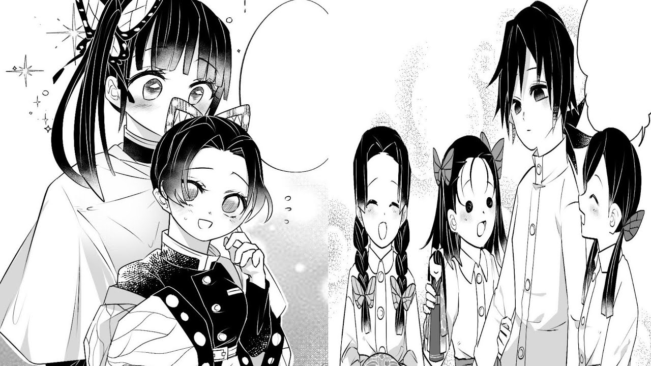 Tomioka y Shinobu se convierten en niños | Cómic Dub