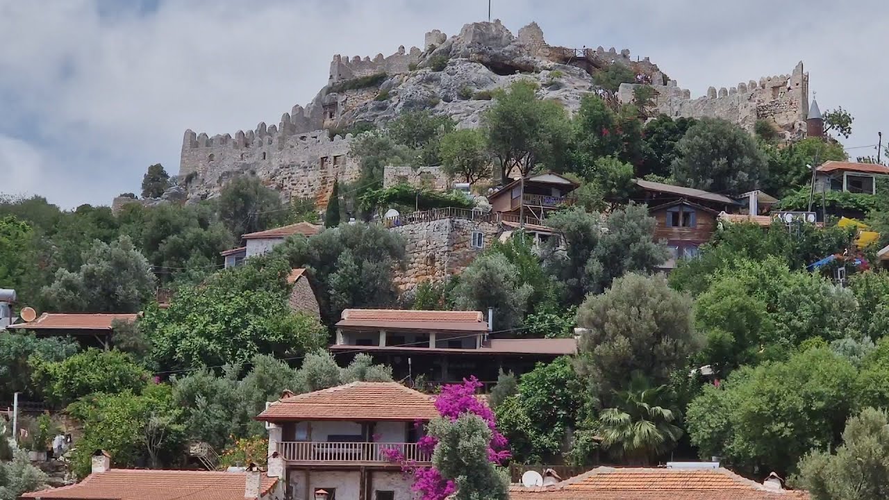Castle of Simena in Turkey