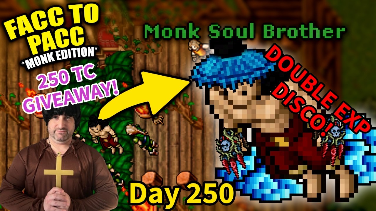 Monk Free Account to Premium Challenge Day 250 (DOUBLE EXP DISCO!)