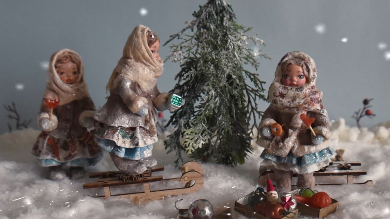 DIY Ватная игрушка своими руками