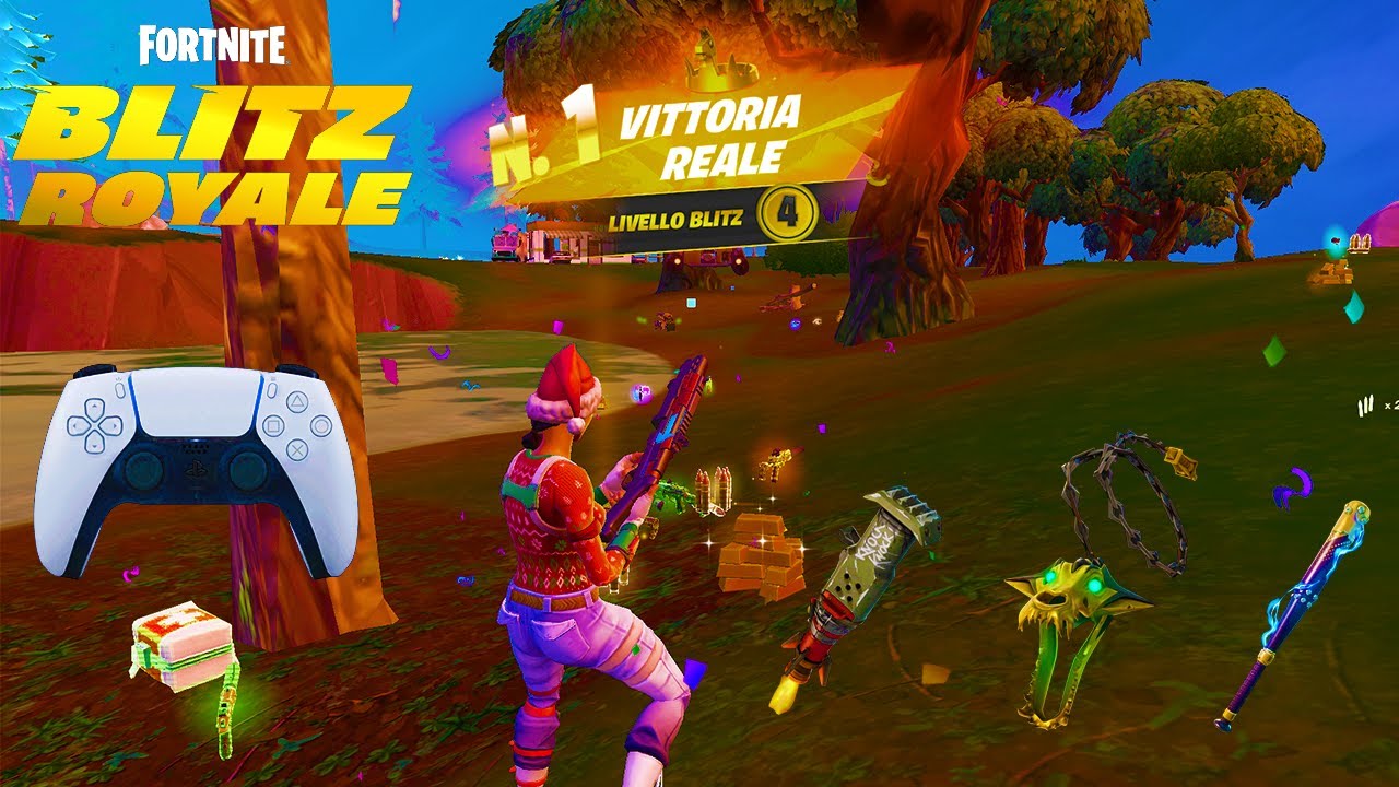 Fortnite Blitz Royale | High Kill Controller PS5 Gameplay | 360 FPS 4K