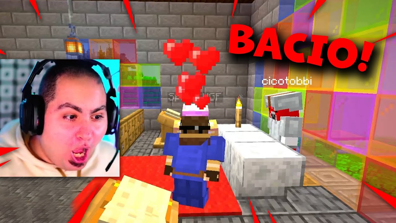 LYON E ANNA SI SPOSANO IN LIVE SU MINECRAFT!! *bacio*