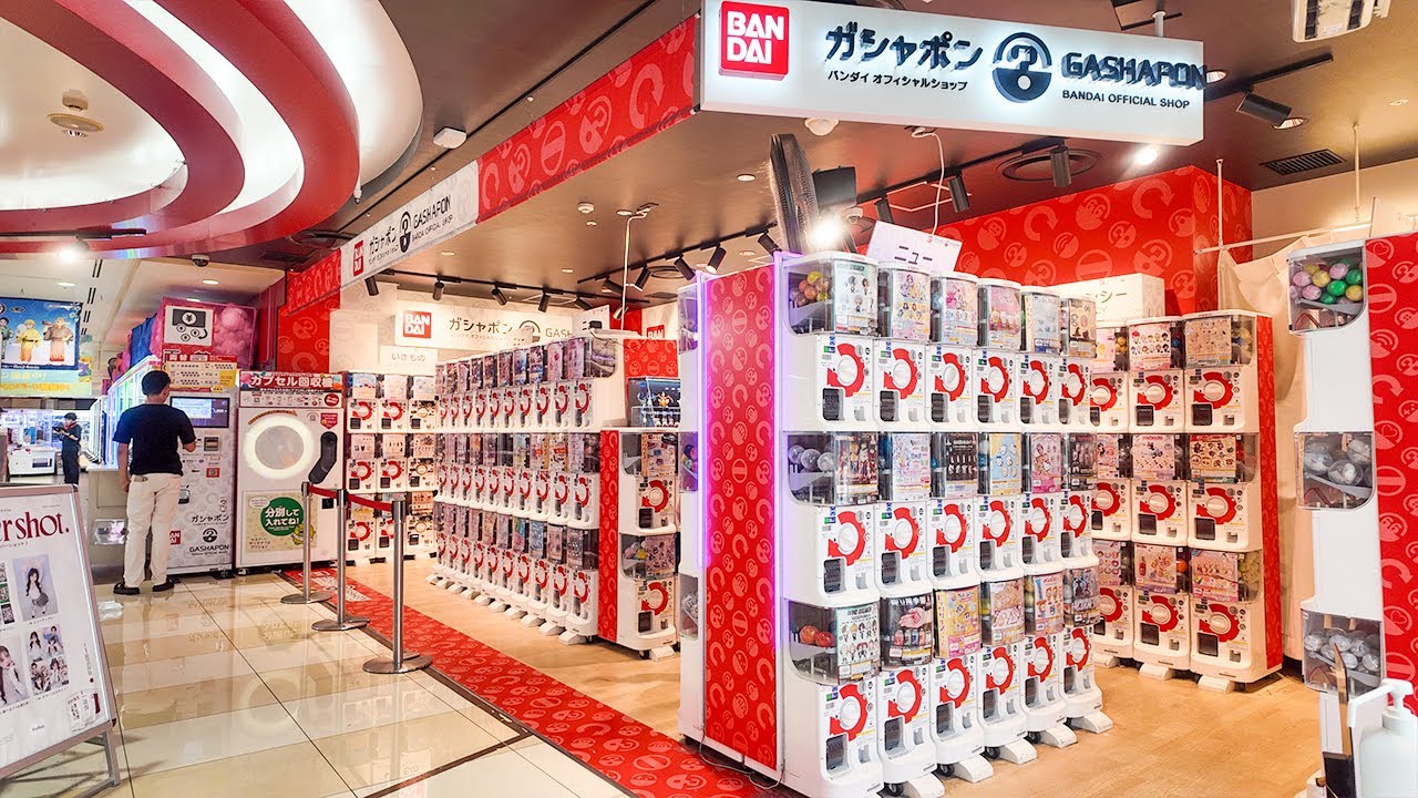 Потрясающее качество! Распаковка фигурок Gachapon в Икебукуро 🎁🇯🇵 | Капсульные игрушки | Namco Токио