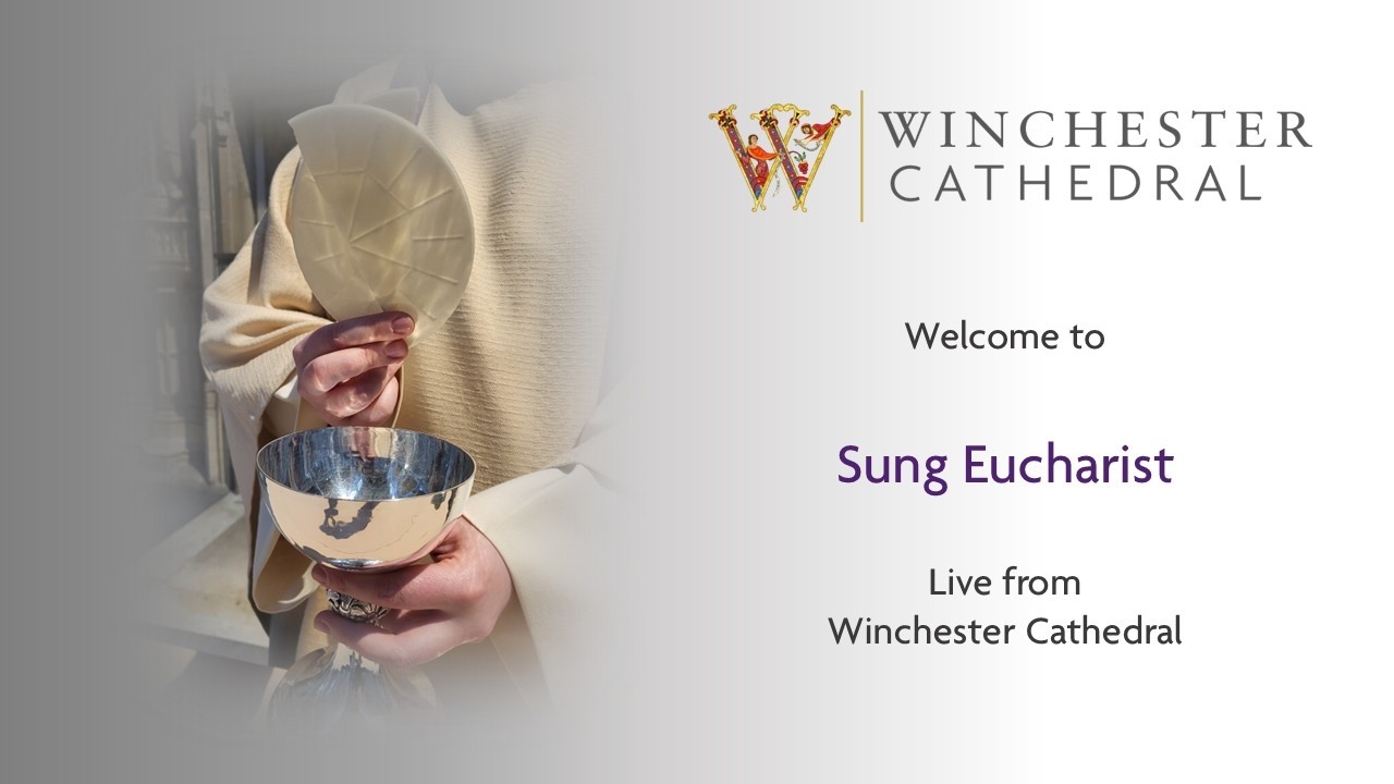 02-22-26 Sung Eucharist live from Winchester Cathedral. 🇺🇦