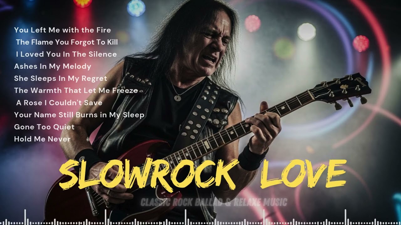 Slow Rock & Classic Rock Ballads 🎸 Emotional Songs That Stay with You