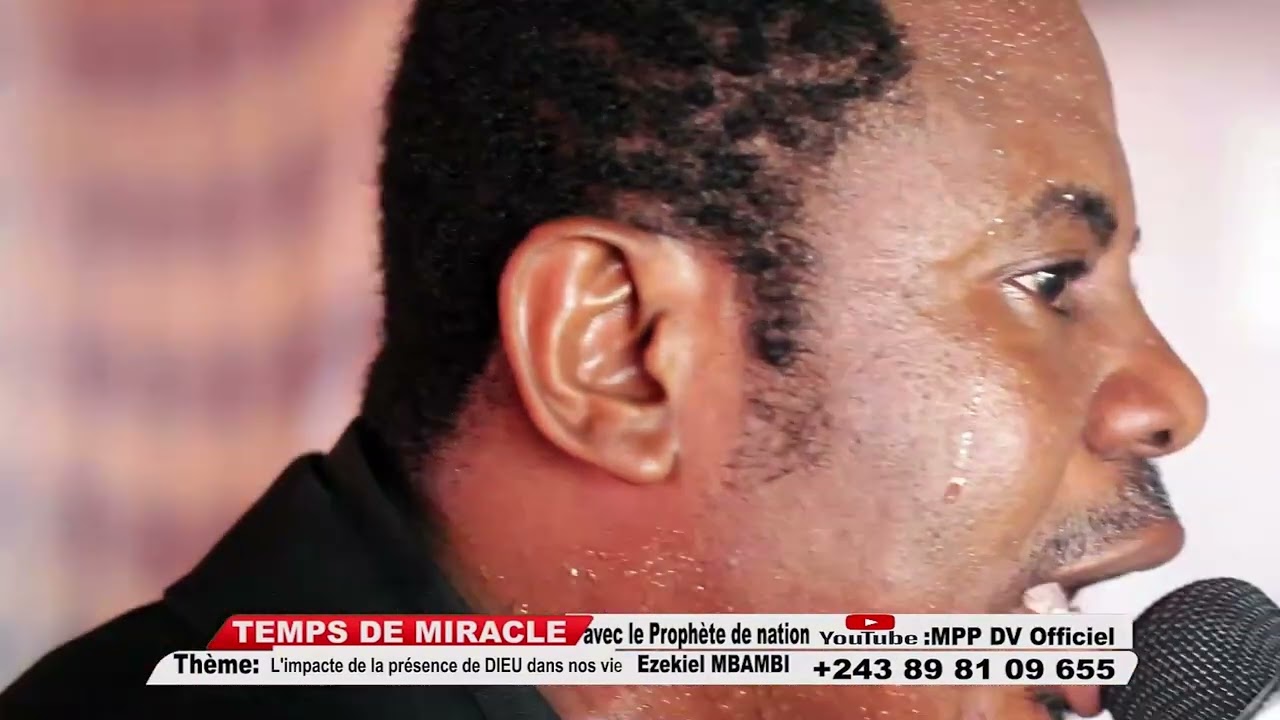 L'impact de la présence de Dieu dans nos vies. Le prophète des nations Ezekiel Mbabi prêche 