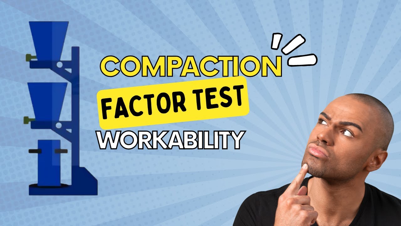 Compaction Factor Test for Workability of Concrete (Animated Video)