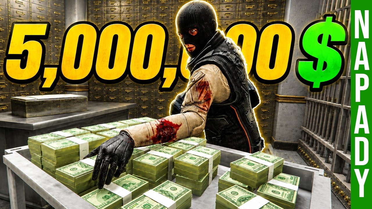 PRAWDZIWY NAPAD NA BANK | GTA ONLINE