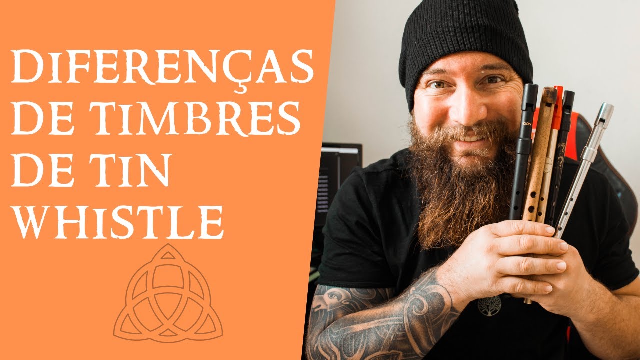 Diferenças de timbres de Tin Whistles