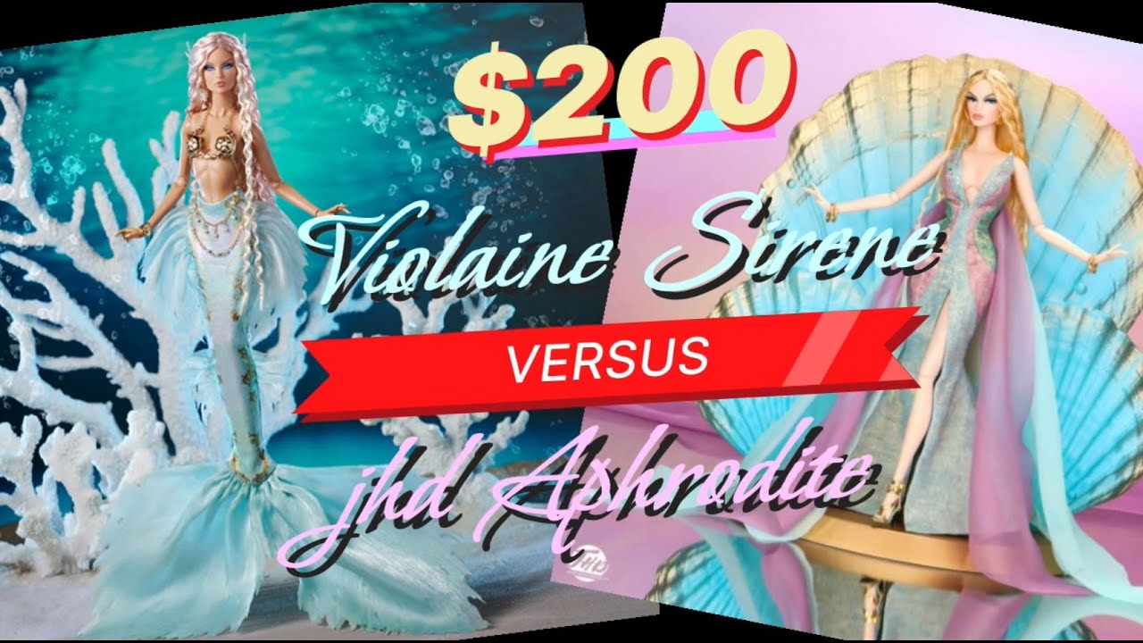 What Does $200 buy you? Integrity Toys Violaine Perrin Sirene Vs JHD Mizi  Aphrodite Morning Glowing