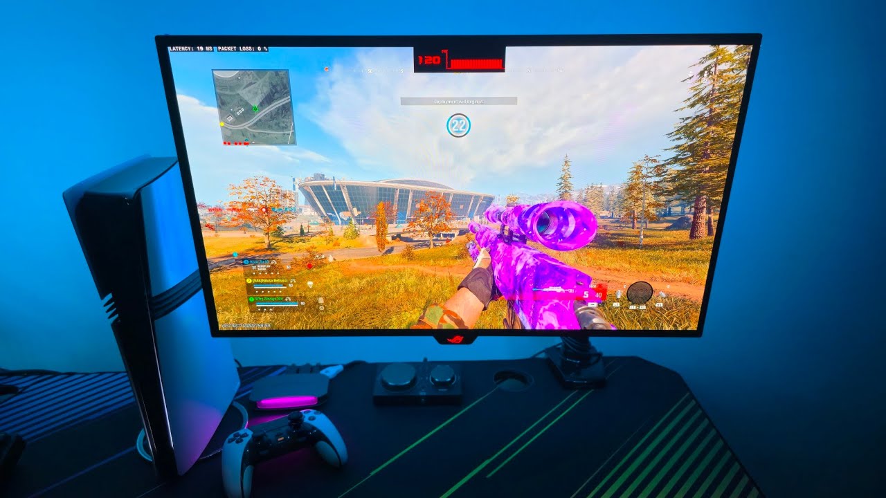 POV: PS5 PRO 120FPS on 1440P OLED Monitor - Call Of Duty: Warzone