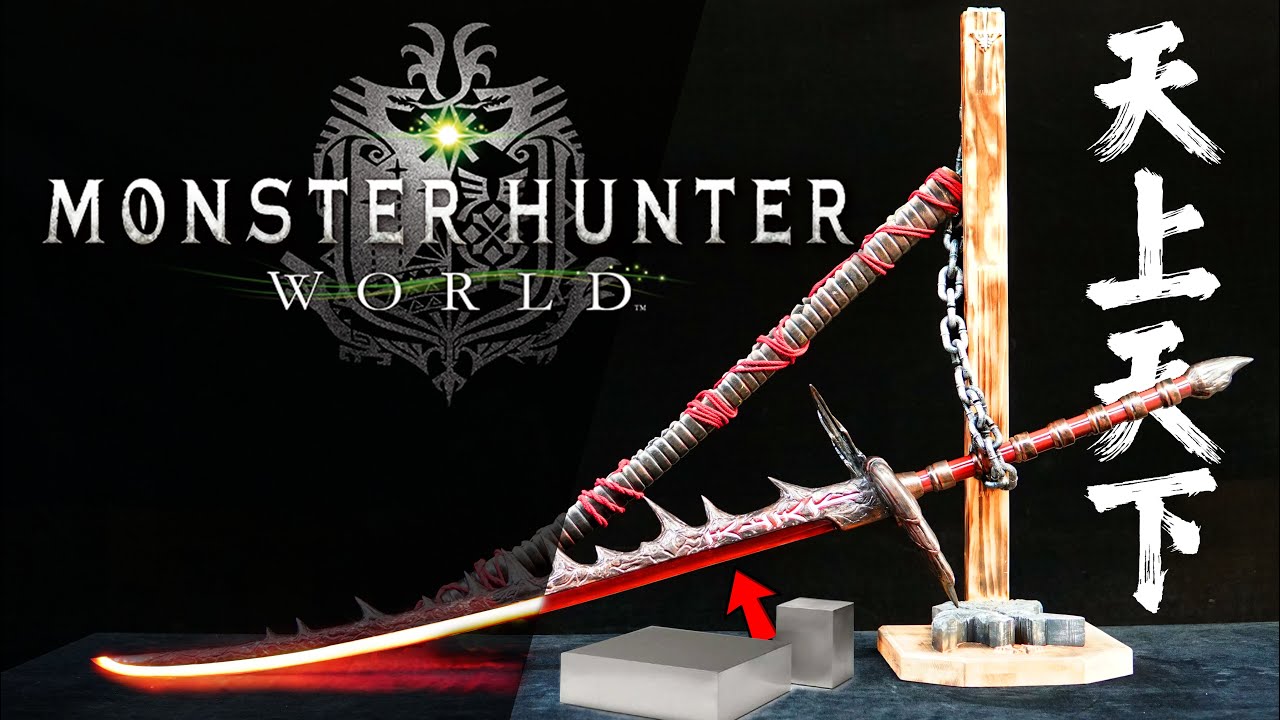 Как сделать адского слэшера в Monster Hunter World，Восстановление 1:1｜Оружие в игре｜HammerForge