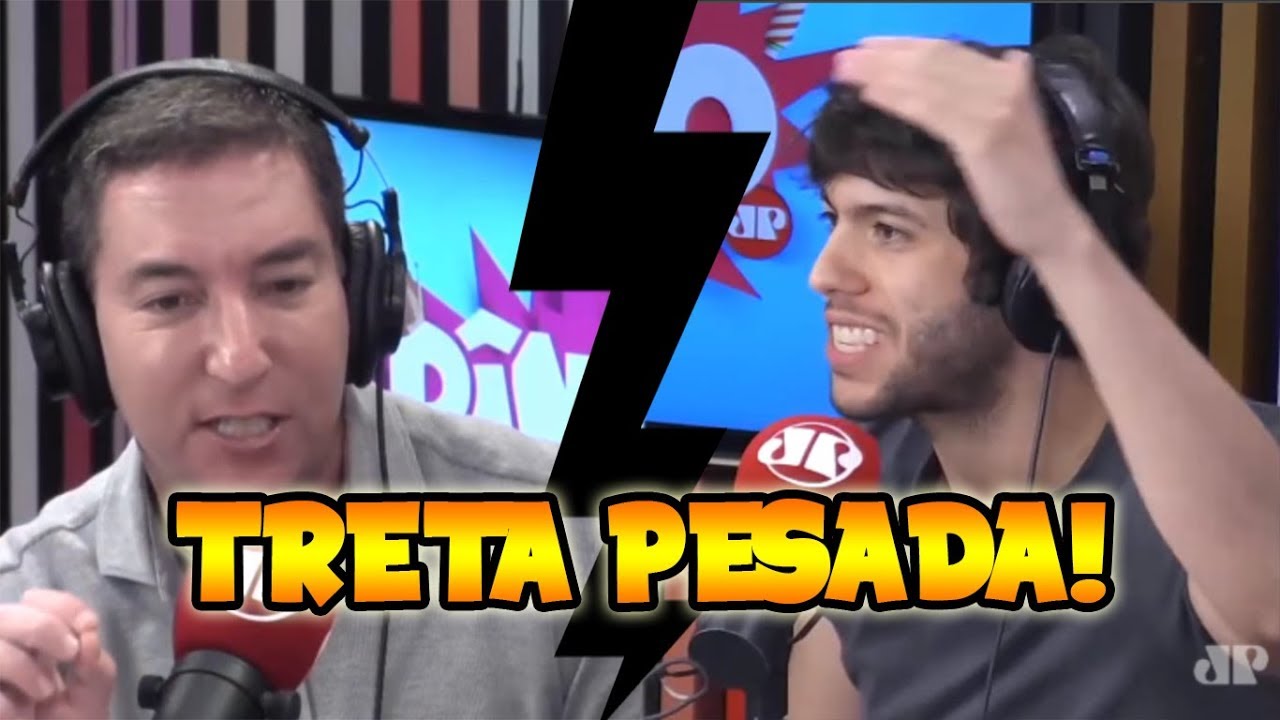 CAIO COPOLLA TRETANDO FEIO COM GLENN GREENWALD! - EP. 14