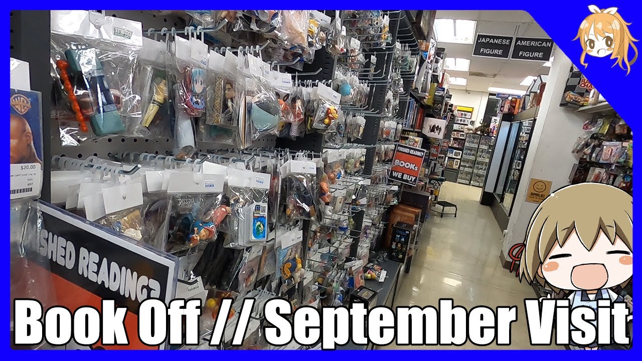 Book Off // September 2021 [Retro Games and Figures]