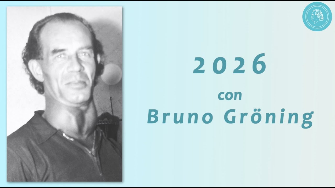 2026 con Bruno Gröning – Calendario annuale con saggezze di vita, foto e musica