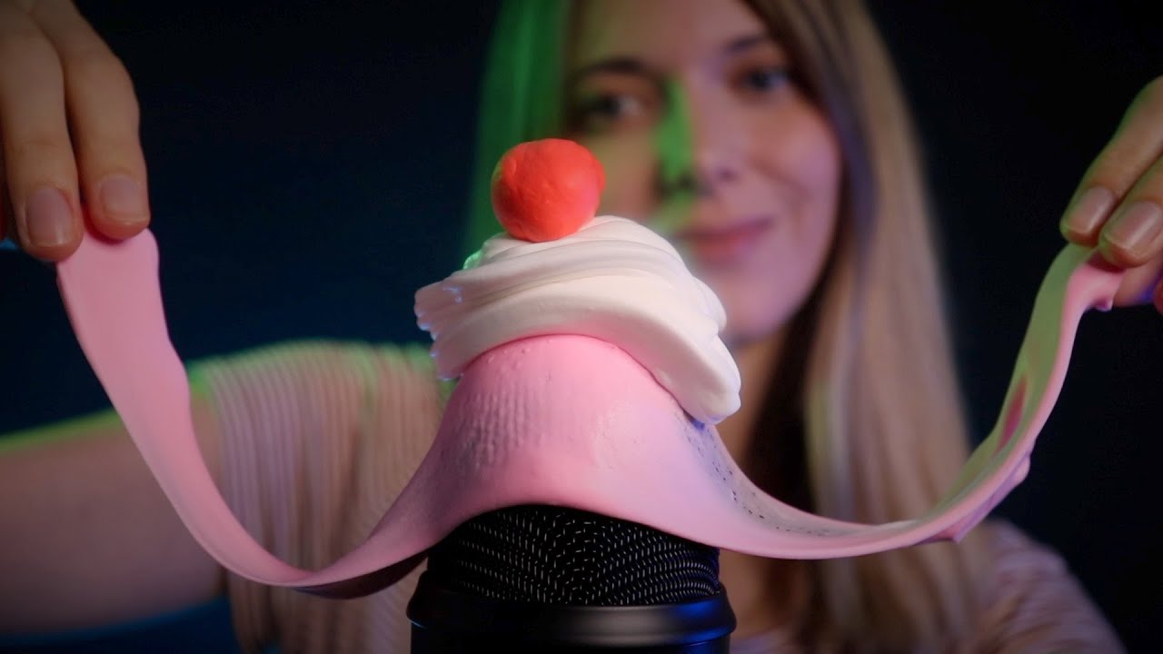 ASMR con slimes RELAJANTES para dormir rápido 🙌🏻 en español