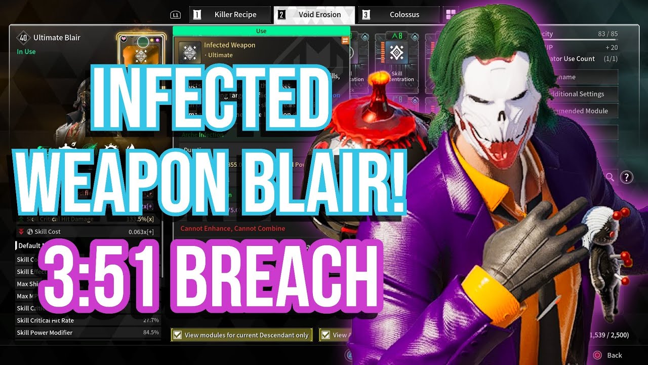 Blair Is FAST! Fully Upgraded Build For Breach Tracking & Mobbing I The First Descendant