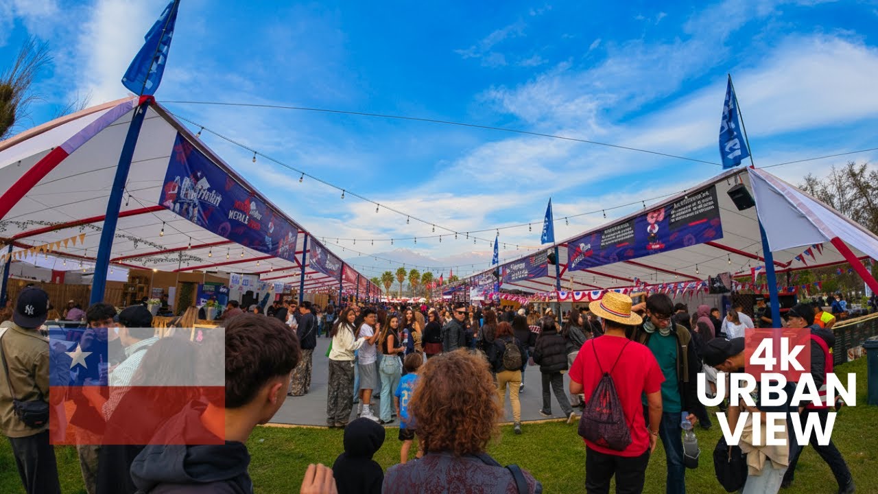 A Walk Into Chilean Culture 🇨🇱 | Fonda Festival Tour