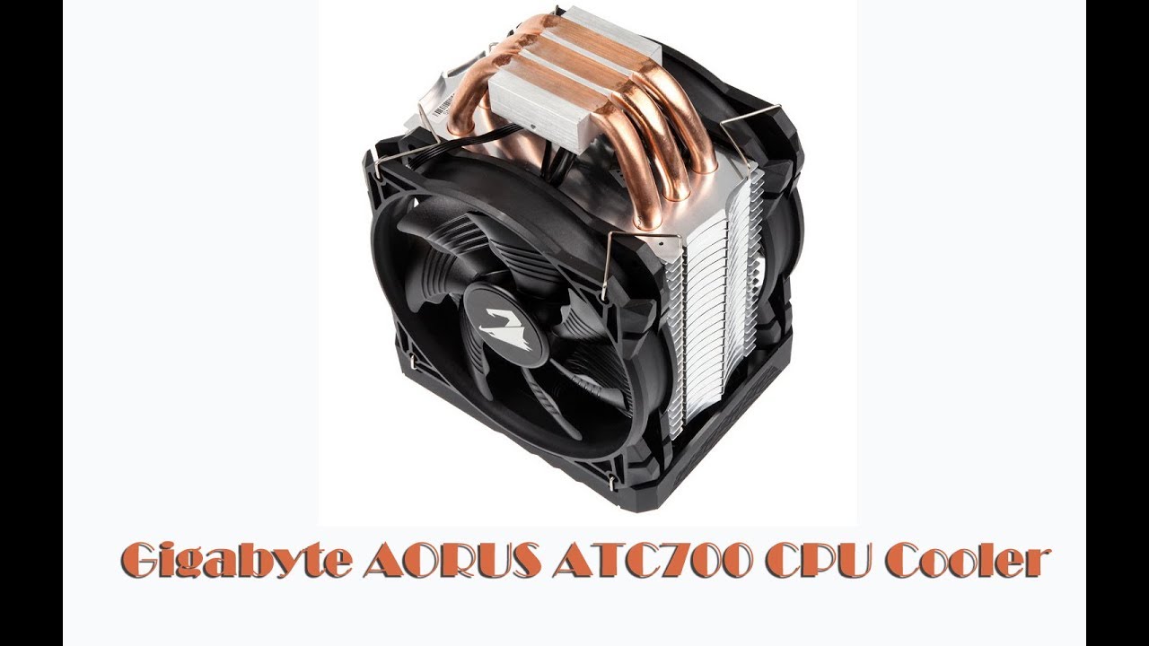 Gigabyte Aorus ATC700 CPU Cooler 2x120mm  распаковка - Обзор