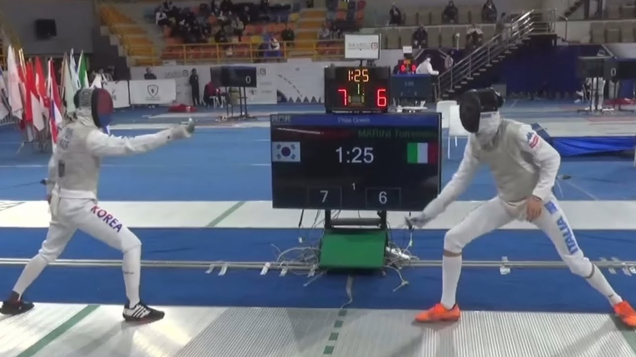 Cairo World Cup 2025 SMF - L8 - Youn Jeonghyun KOR vs Marini Tommaso ITA