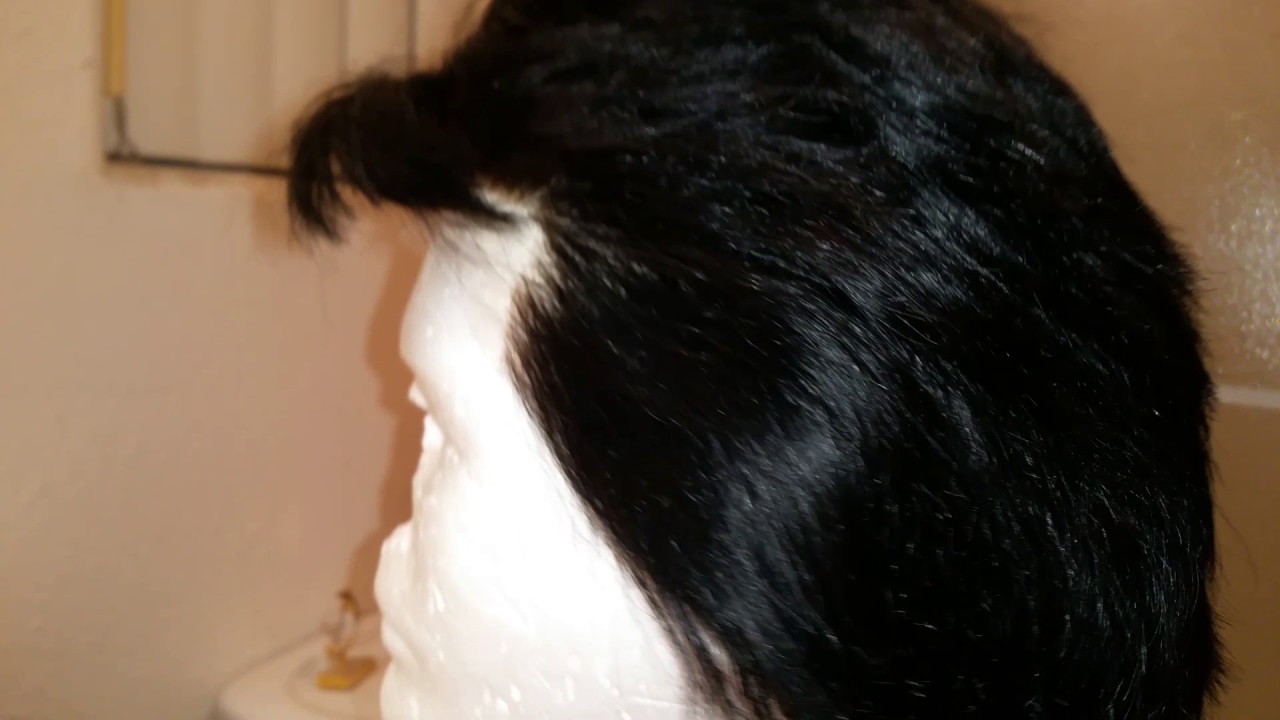 Elvis Presley Wig #1 Elvis Tribute Hair by New Roots Gently Used