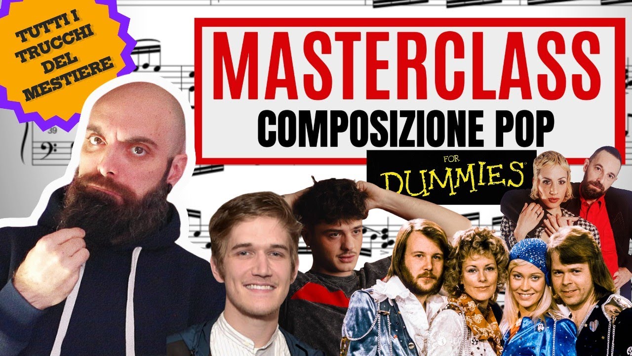 🎧 MASTERCLASS composizione POP: Canzoni Super Orecchiabili Dagli ABBA a Bo Burnham ✨