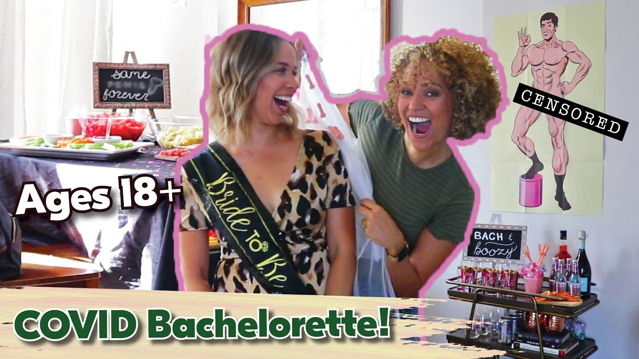 SURPRISE VIRTUAL BACHELORETTE PARTY | How to Plan a Quarantine Bachelorette for a COVID Bride