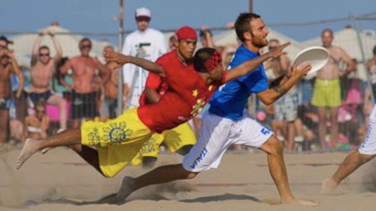 Beach Ultimate World Frisbee Highlights 2011