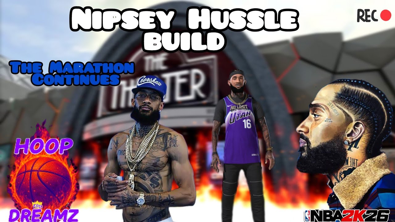 Nipsey Hussle Build Snappin 🏀🔥🎮 | NBA2K26 | #HDE