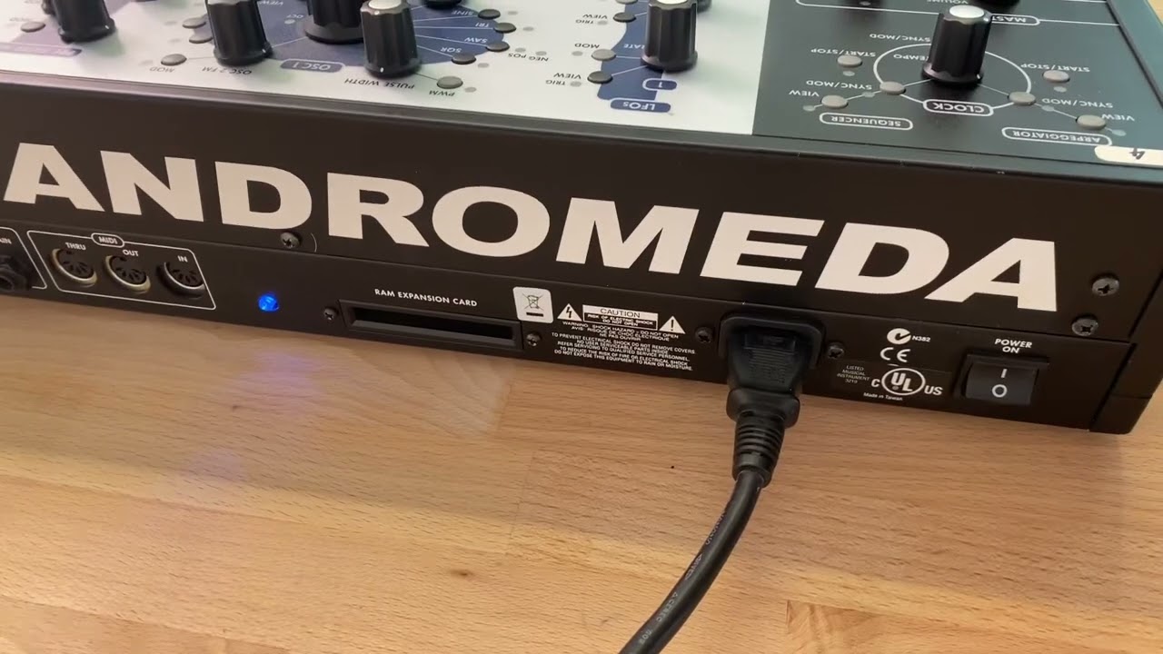 Alesis Andromeda A6 Demo